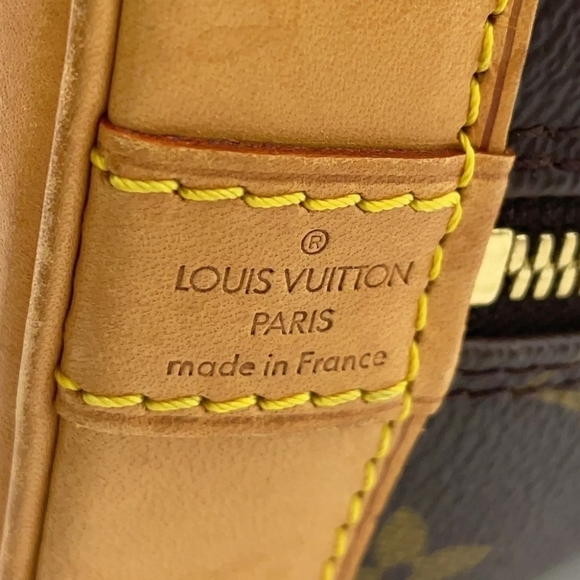 Louis Vuitton Alma PM Handbag in Monogram Canvas and Leather in Brown - Picture 14 of 16